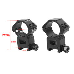 30mm Scope Tube 20mm Rail Mount 1 Pair TW-STC303