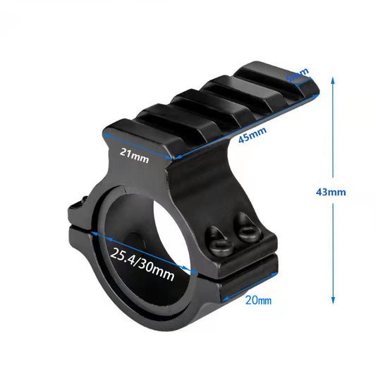 25.4/30mm Scope Tube 4 Slots 20mm Rail Mount TW-STC039