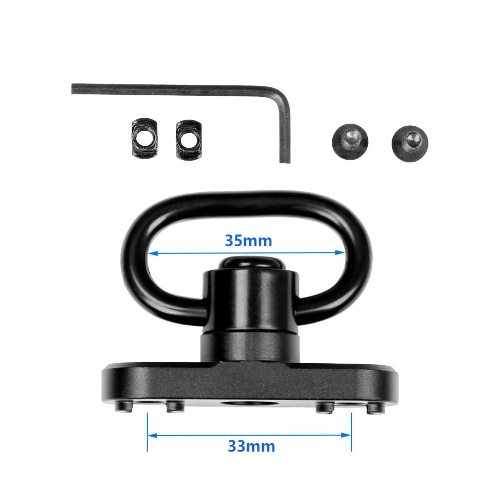 1.25" M-LOK Sling Swivel TW-MRB74