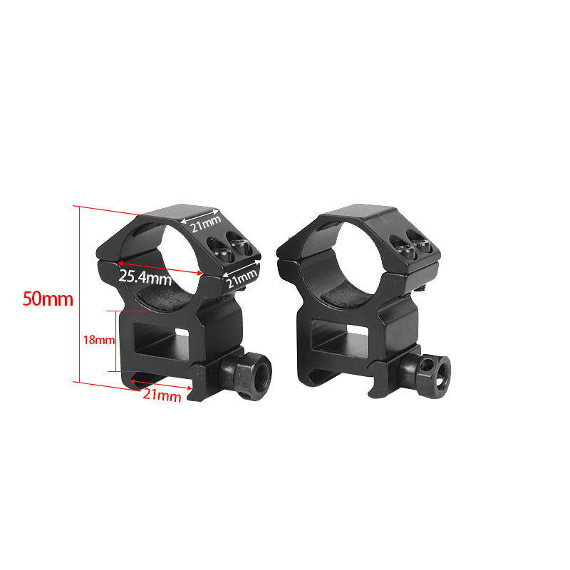 25.4mm Scope Tube 20mm Rail Mount 1 Pair TW-STC503