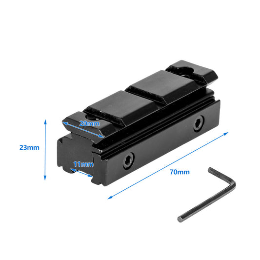 11 to 20mm 3 Slots Rail TW-LSM11