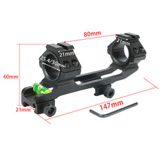 25.4/30mm Bubble Level Dual Rings Scope Mount TW-BL535