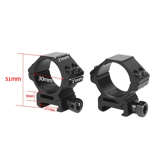 30mm Scope Tube 20mm Rail Mount 1 Pair TW-STC304