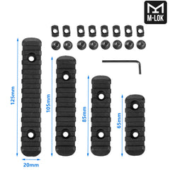 MLOK POLYMER RAIL 5+7+9+11 SLOTS TW-MLNS4