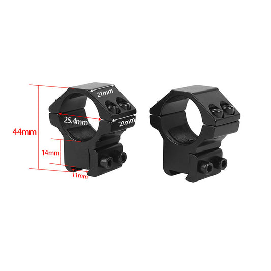 25.4mm Scope Tube 11mm Rail Mount 1 Pair TW-STC251