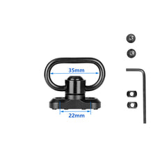 1.25" M-LOK Sling Swivel TW-MRB73