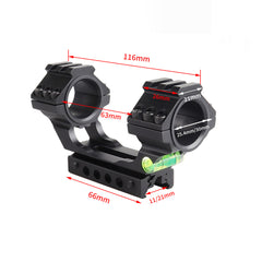 25.4/30mm Bubble Level Dual Rings Scope Mount TW-BL573